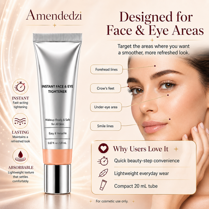 Instantly Smooth the Look of Eye Bags, Puffiness & Fine Lines