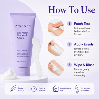 Hair removal cream